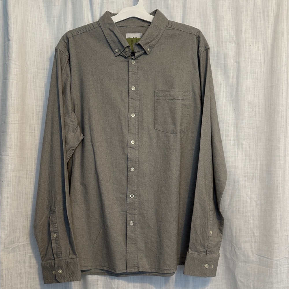 Goodfellow & Co Gray Casual Button Down Shirt